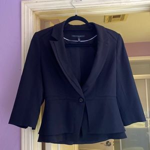 White House/Black Market Black Skirt-Suit